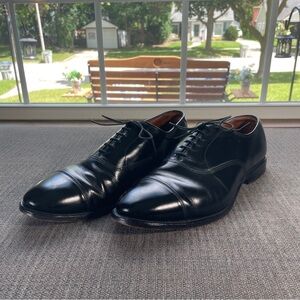 Allen Edmonds 10 3E Park Avenue Cap Toe Oxford Black
